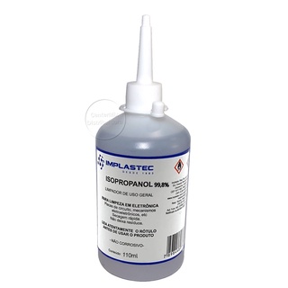 Kit 2 Alcool Isopropilico Limpeza Placas Circuito 110ml