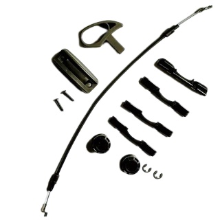 Kit contendo carretel, deslize, cabo, alça, remate e trava do banco do Palio/grafite em Oferta na Shopee