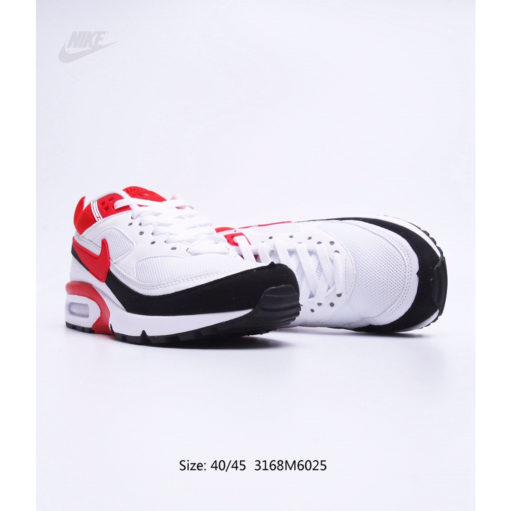 nike air max bw white red