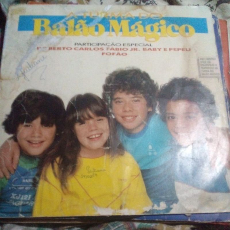 Disco Vinil A Turma do Balao Magico