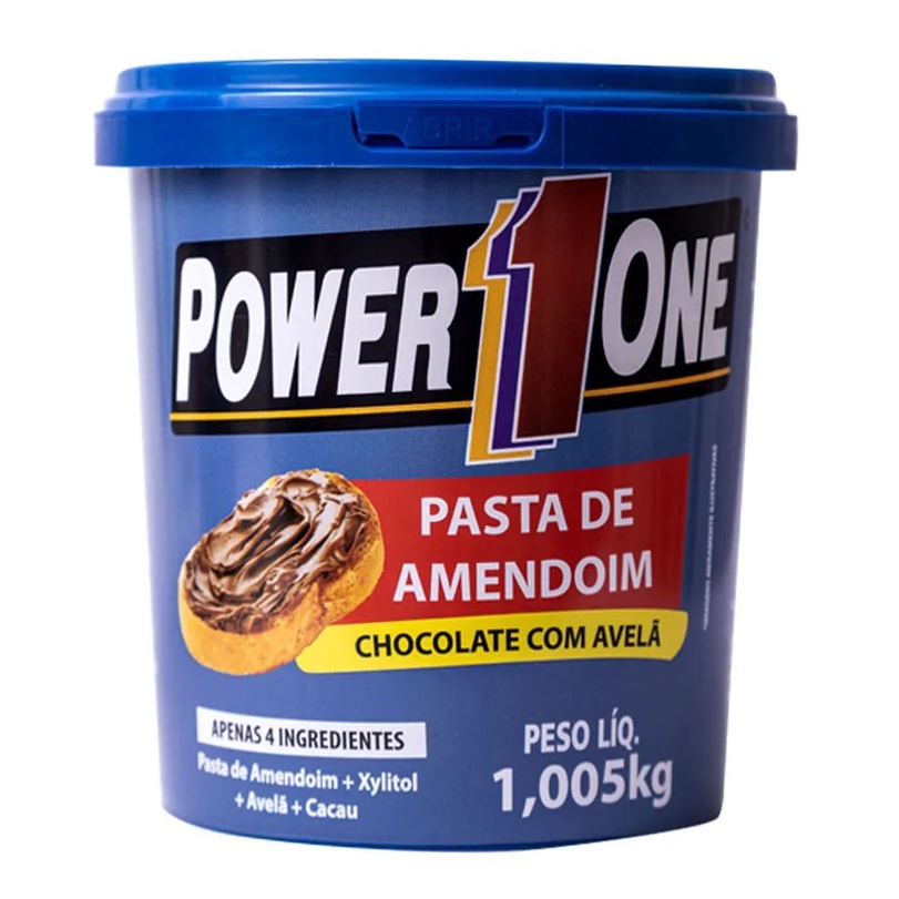Pasta de Amendoim Integral Tradicional Power One 1,005Kg