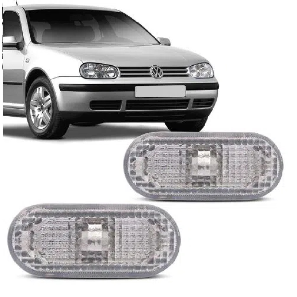 Pisca Seta Lateral Polo Golf Passat 98 99... Cristal Frisado