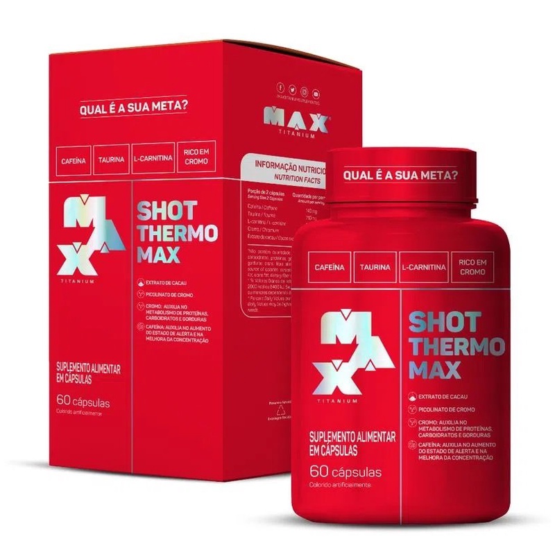 Shot Thermo Max 60 Cps MAX TITANIUM