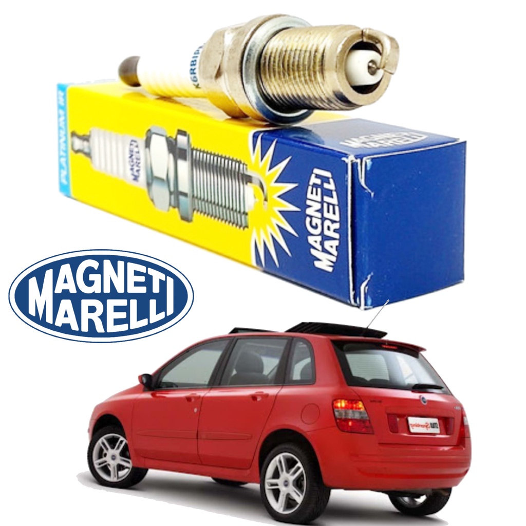 Vela De Ignição Fiat Stilo 1.8 16v e 2.4 20v Gasolina - 2002 A 2003 - 1 Vela em Oferta na Shopee