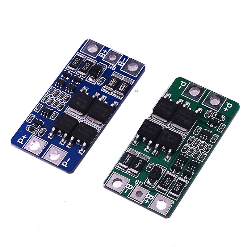 1 Peça/2 Peças 2S 10A 8.4V 7.4V 18650 Bateria De Lítio BMS PCM PCB Íon Lipo 2 Módulo Proteção/Placa De Fosfato De Ferro
