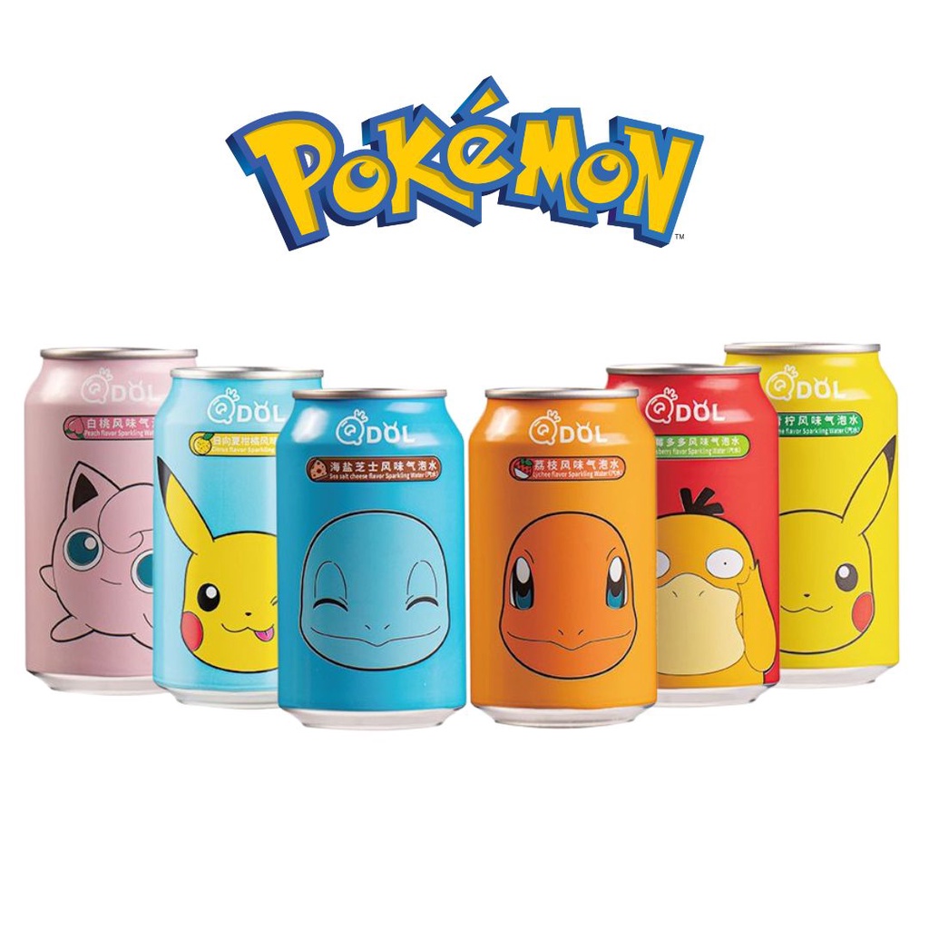 Refrigerante Pokemon Sparkling Water 350ml