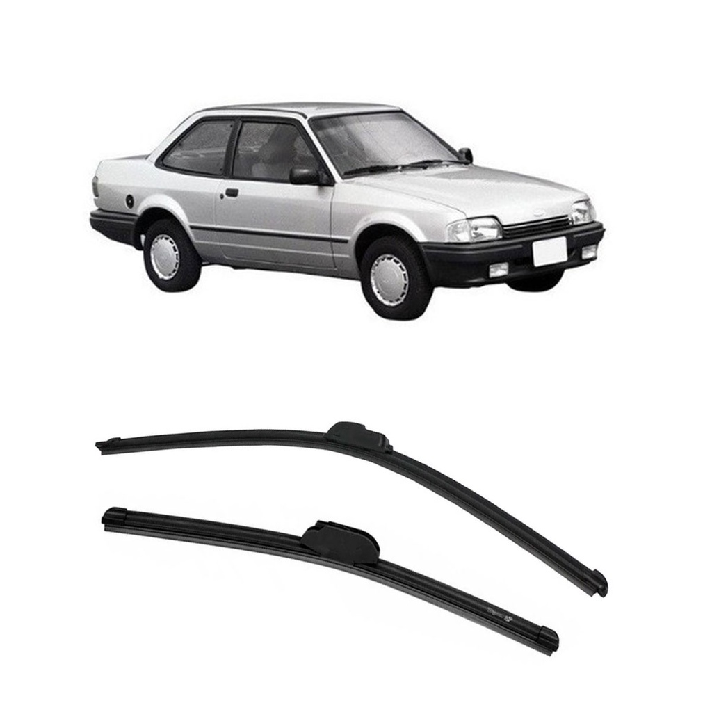 Kit Palheta VW Apollo 1990 1991 1992 Limpador Parabrisa Silicone