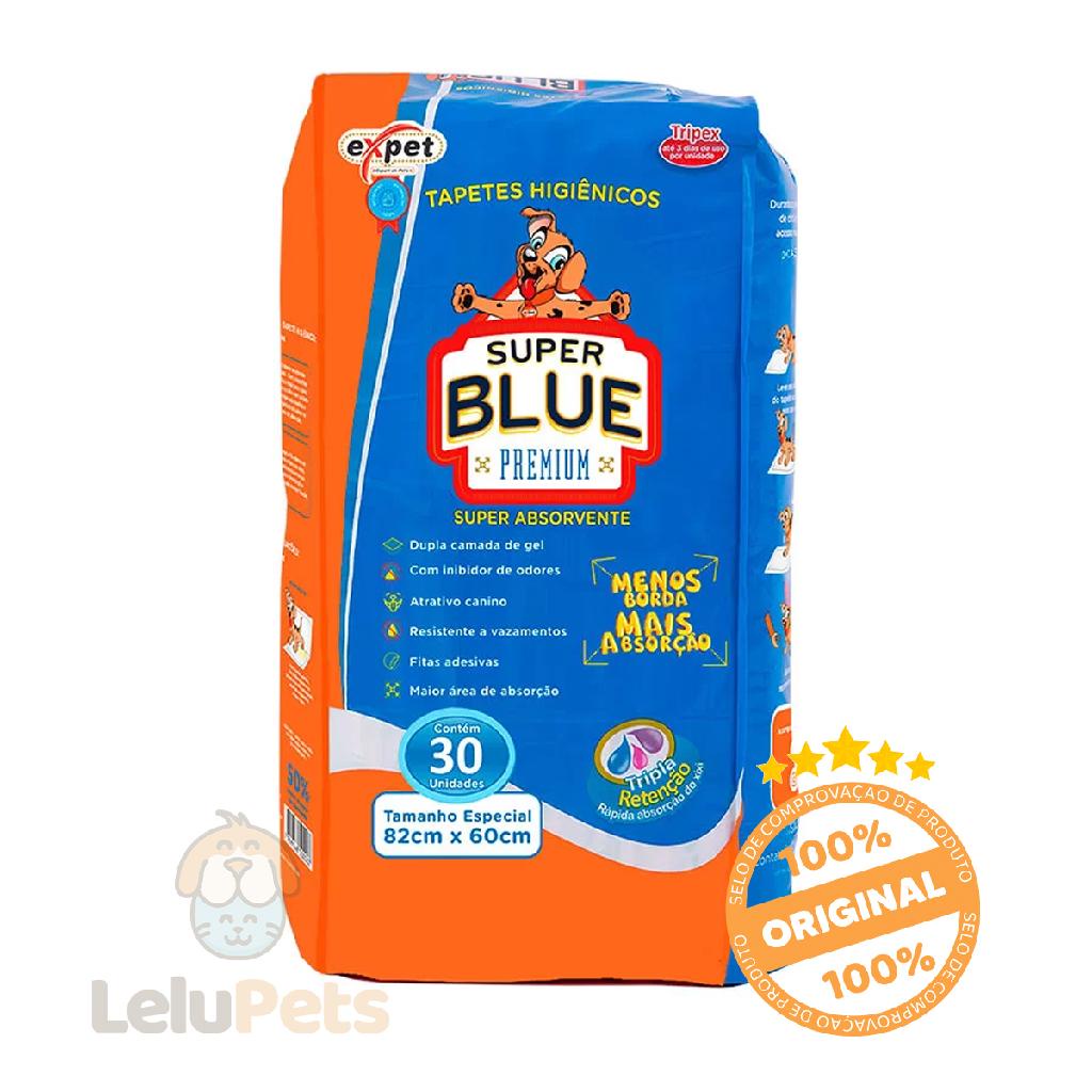 Tapete Higiênico Super Blue em Oferta na Shopee