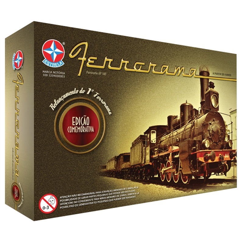 Locomotiva Trem Ferrorama Xp 100 Modelo Antigo Original - Estrela