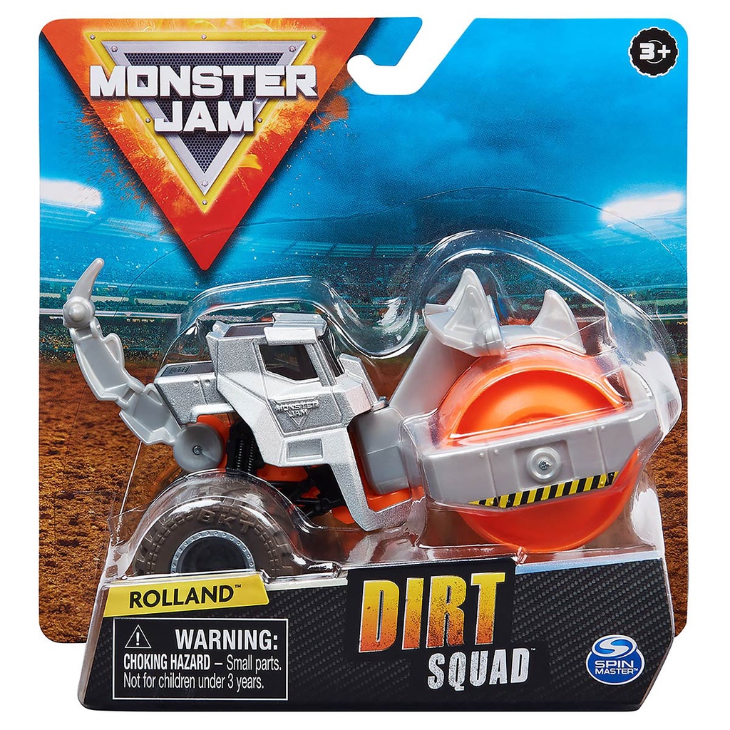Monster Jam - Escala 1:64 - Rolland Cinza - Hobbies & Collections