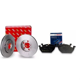 Par Disco E Pastilha Freio Dianteira Golf 1.6 1999 2000 2001 2002 2003 2004 2005 2006 2007 2008 2009 2010  Trw Bosch em Oferta na Shopee
