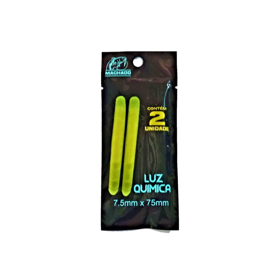 Luz Quimica Bastao Luminoso 75 Mm Kit C/ 5 Cartelas (10 Horas de Duração) Neon em Oferta na Shopee