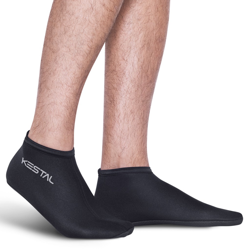 Sapatilha Neoprene Para Esporte Preta Impermeavel Natação Hidroginástica
