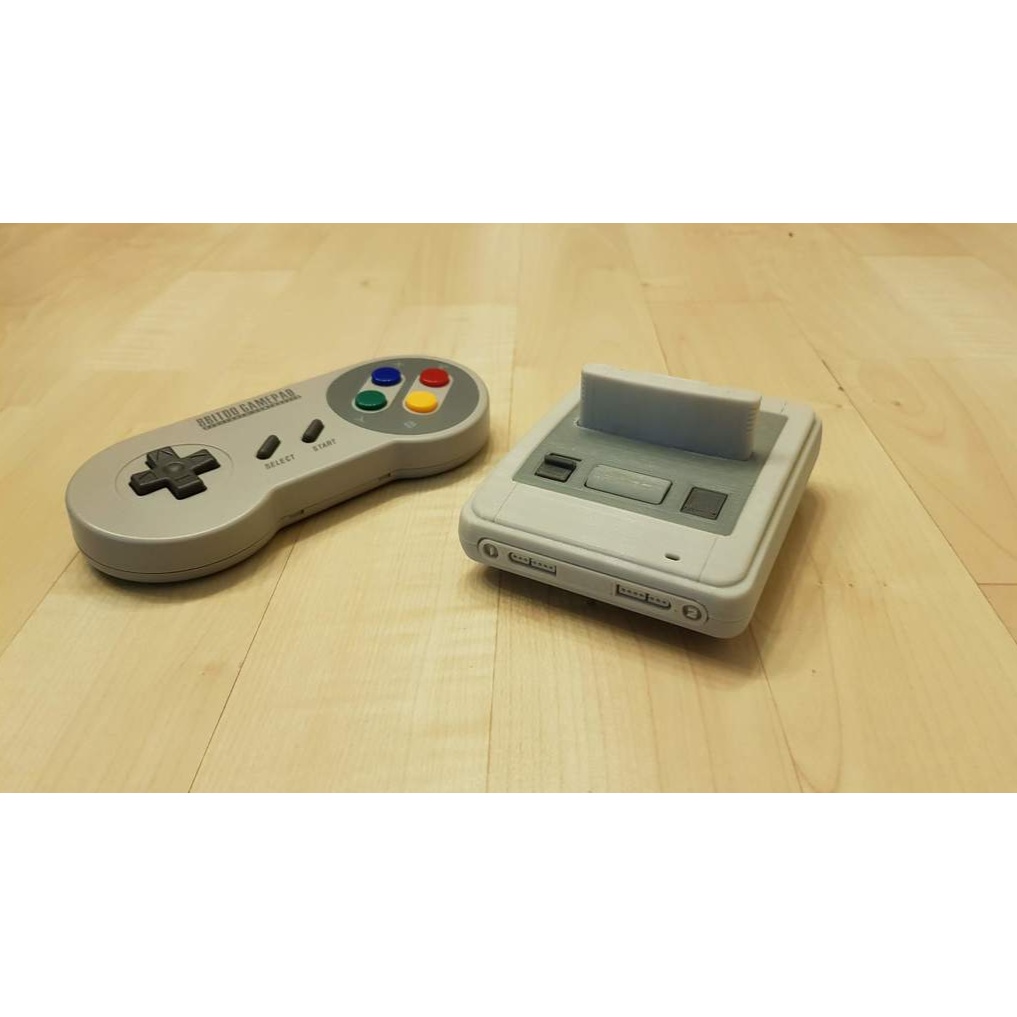 Case Raspberry Pi Zero w Mini Snes Classic (SUPER FAMICOM) impresso em ...