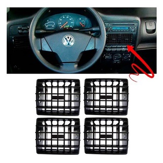 Kit 4 Difusor Saida Ar Gol G2 Voyage Parati Saveiro - 1995 Á 1999