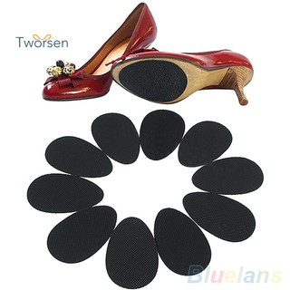 5 Pares de Solas Antiderrapante para Sapatos de Salto Alto / Sola Adesiva Protetora Macia Antiderrapante