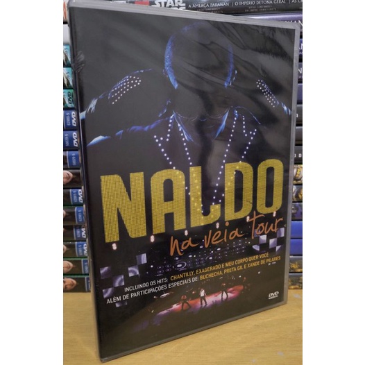 DVD Naldo Na Veia Tour (Original Lacrado)