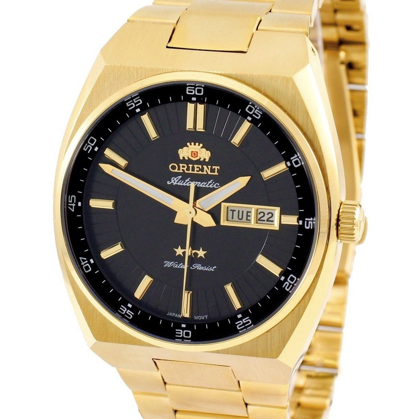 Relógio Orient Masculino Automatico Dourado 469Gp087F P1Kx