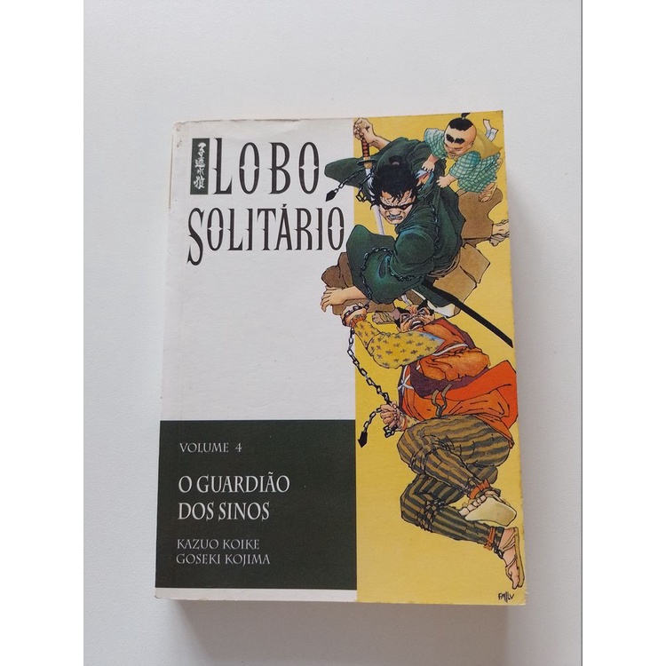 Mangá Lobo Solitário 4 O Guardião Dos Sinos S219