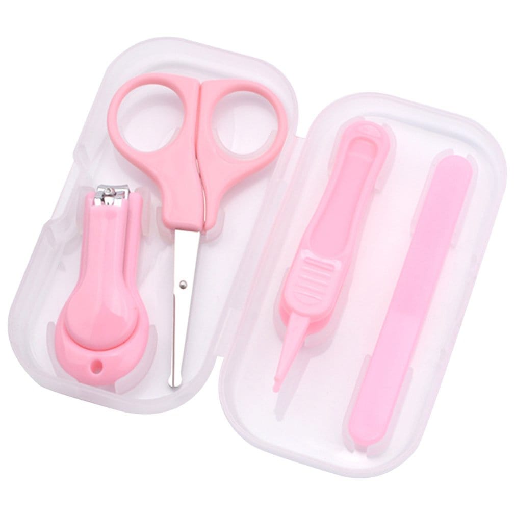 Kit Baby Cuidados Manicure Higiene Bebê Tesoura Cortador e Lixa Unha em Oferta na Shopee