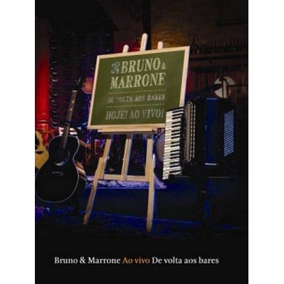 Bruno &amp; Marrone - De Volta aos Bares DVD lacrado
