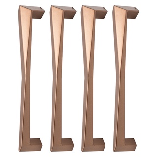 4 Pcs Puxador Guarda Roupa Gaveta Comoda Moderno Gliss 192mm