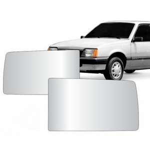 Lente espelho vidro retrovisor Monza 85 86 87 88 89 90 em Oferta na Shopee