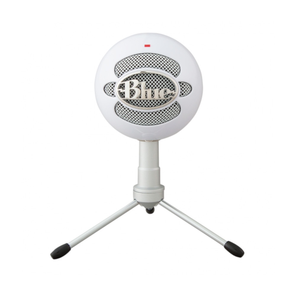 Microfone Condensador Logitech USB Blue Snowball iCE - Branco 988-000070 em Oferta na Shopee