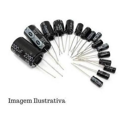 Kit 10 Peças Capacitor Eletrolítico Radial 47uf X 160v 105ºc 10x20mm
