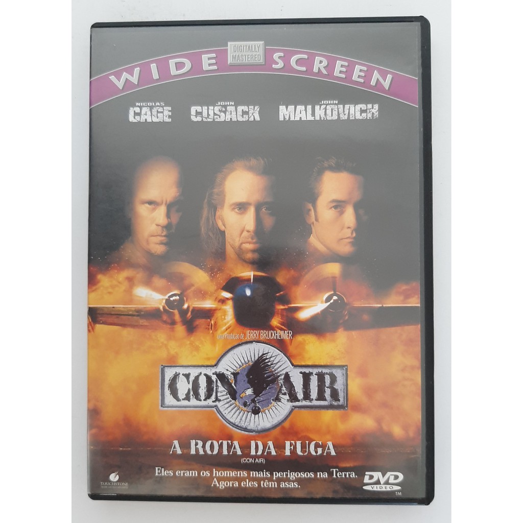 DVD Con Air A Rota de Fuga Shopee Brasil