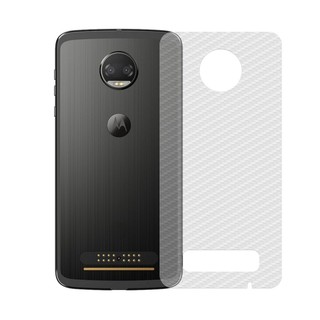 Película Traseira de Fibra de Carbono Transparente para Motorola Moto Z2 Force - Gshield em Oferta na Shopee