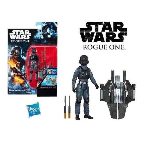 Boneco Star Wars Rogue One 3.75 - Imrial Ground Crew - Hobbies e