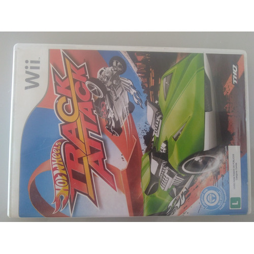 Hot Wheels Track Attack Para Nintendo Wii Jogo Original