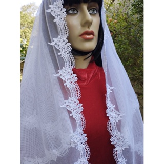 Véu CCB Redondo ou Retangular REF101 TZVEUSCCB em Oferta na Shopee