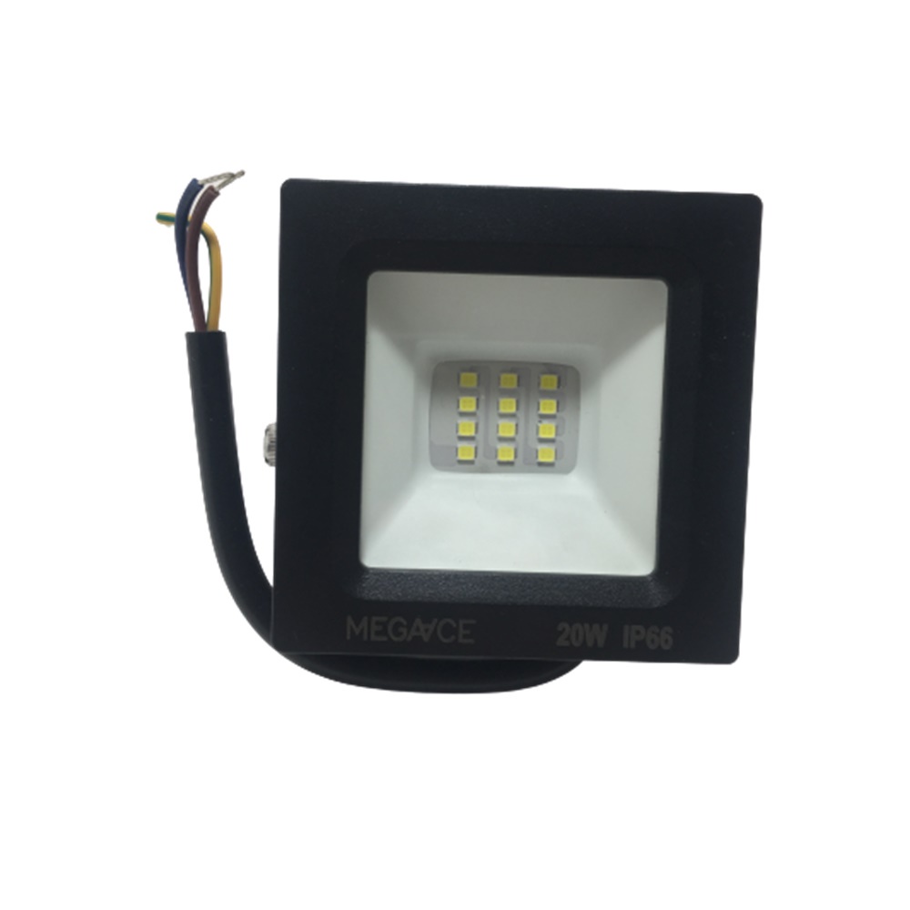 Refletor Holofote Led 20W IP66 Branco Frio Bivolt