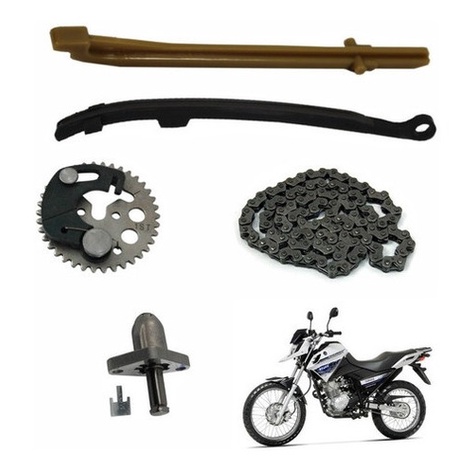 Tensionador Tensor Guia Coroa Corrente Comando Xtz Crosser