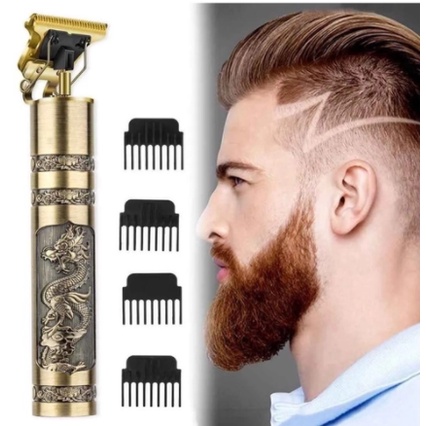 Máquina De Cortar Cabelo Fazer Barba Acabamento Profissional em Oferta na Shopee