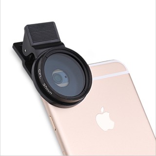 Filtreo de Lentes Polarizadas de 37mm Fina Circular Eficiente para Celular