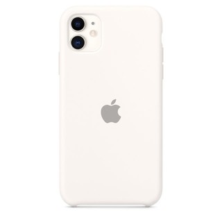 Capa Case Silicone Para Phone 11 - Branca