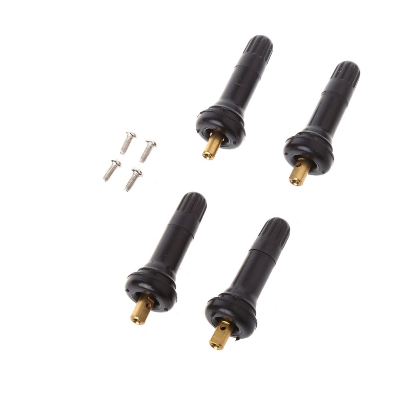 KIN 4 Peças De Borracha Para Kit De Serviço De Sensor De Pneu De Haste De Válvula