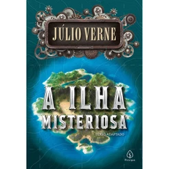Livro - A ilha misteriosa - Capa comum - Principis