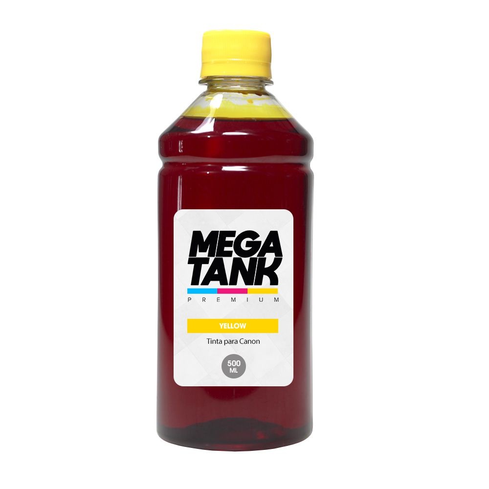 Tinta para Canon G4110 Yellow Corante 500ml Mega Tank