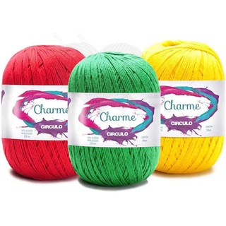 Fio Linha Charme Círculo Cores Lisas 150g