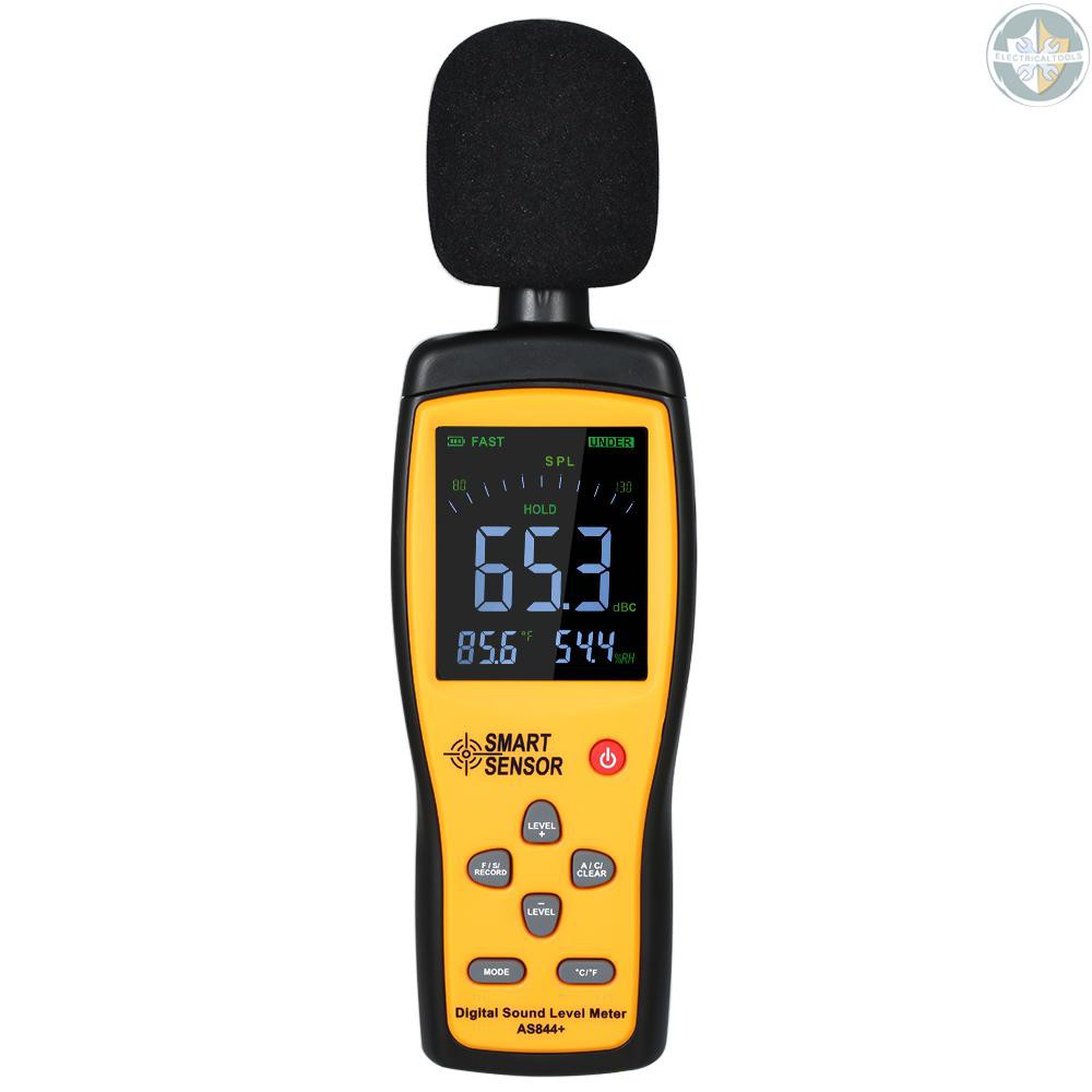 Technologies de test LCD Digital Sound Noise Level Décrire le mètre 30-130dBA Couleur: Blanc 