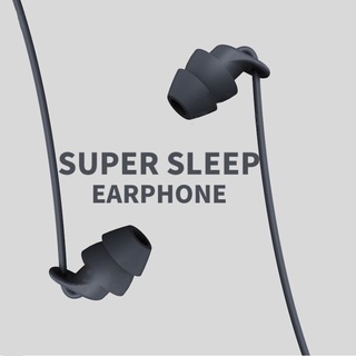 Fone De Ouvido 3.5mm Com Fio Anti-Rise Sono/Ultra Flexível Silicone/Controle De Volume/Sleep/Earbuds Melhor Escolha Como Um Presentes