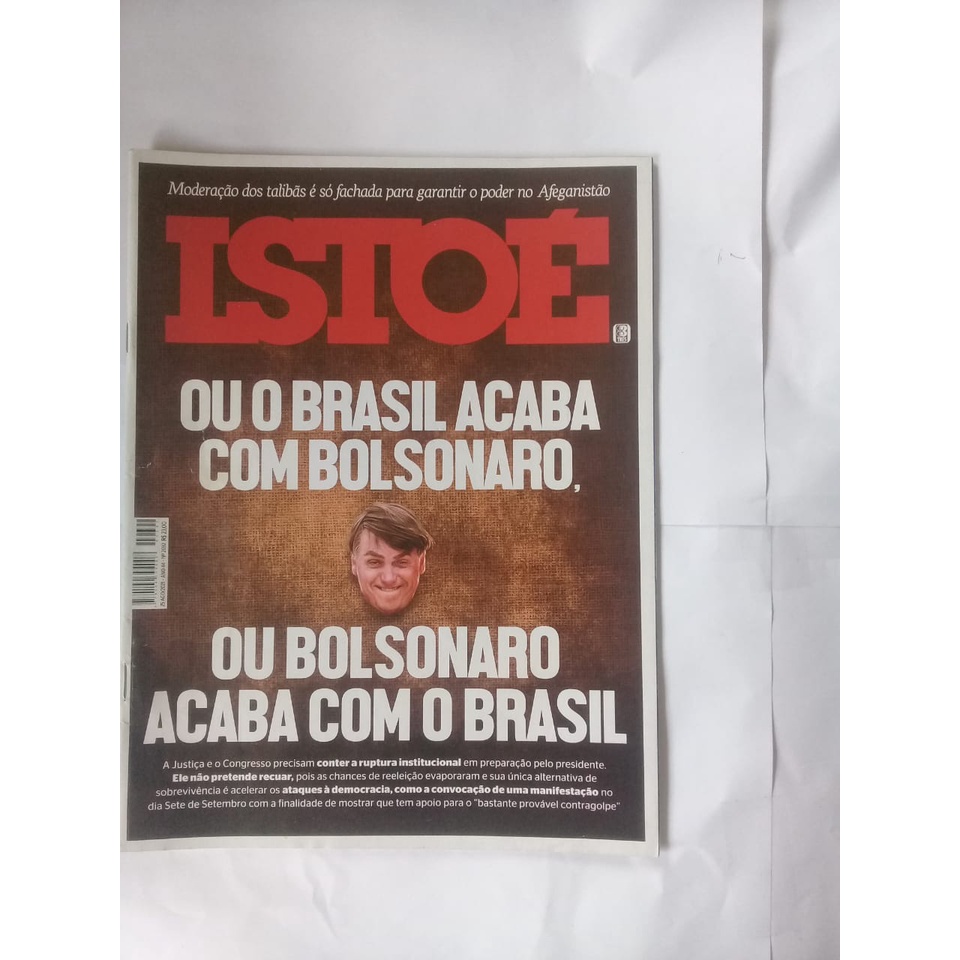 Revista Isto É 2692 - Ou O Brasil Acaba Com Bolsonaro...