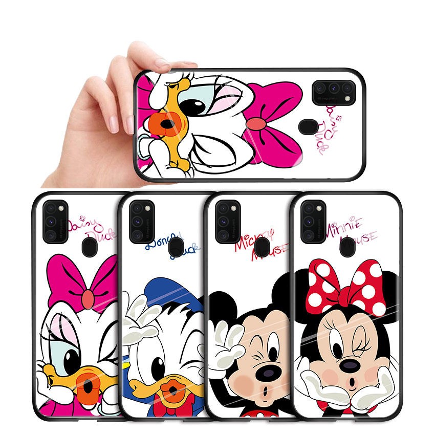 Samsung Galaxy M51 M31 M21 M62 F62 M10 M M30 M30s Para Capinha De Celular Dura Capa Do Case Cartoon Mickey Minnie Mouse Donald Daisy Duck Capas Capinhas Shopee Brasil