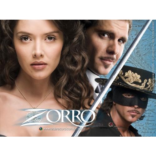Novela Zorro A Espada e a Rosa Completa e Dublada - Item Colecionável (Leia a Descrição)