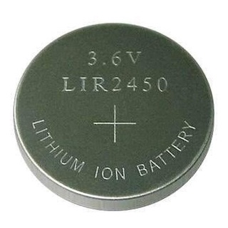 1 Unidade Lir2450 3,6v Lir-2450 Lir 2450 3.6v Recarregavel -