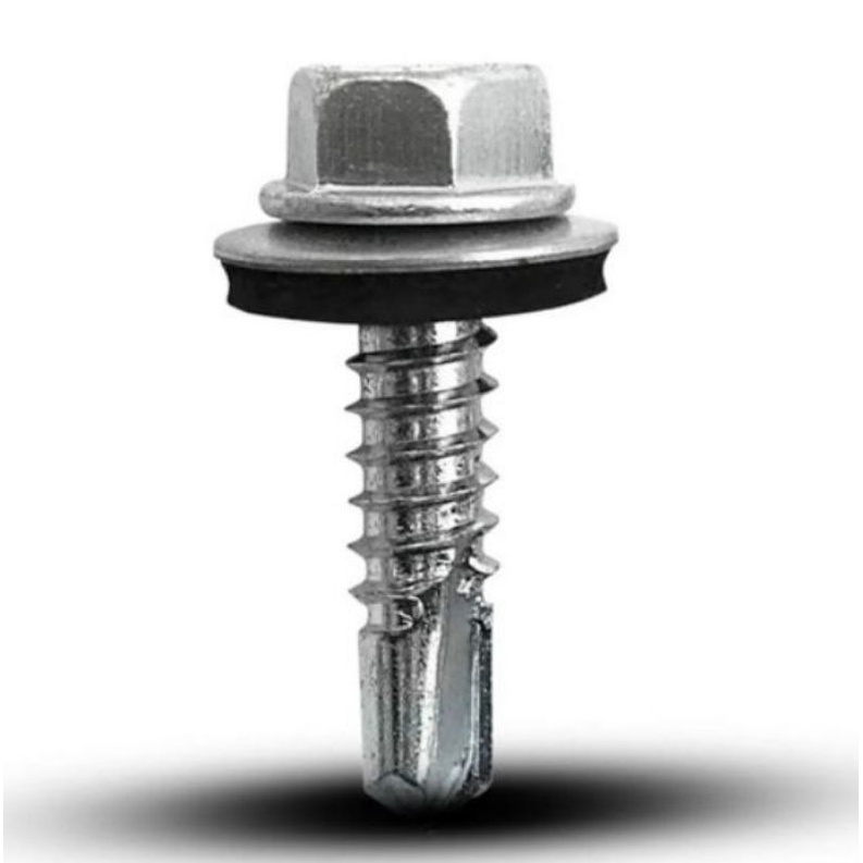 parafuso auto brocante sextavado 1/4x1 ( 6,3 x 25 ) 100 peças